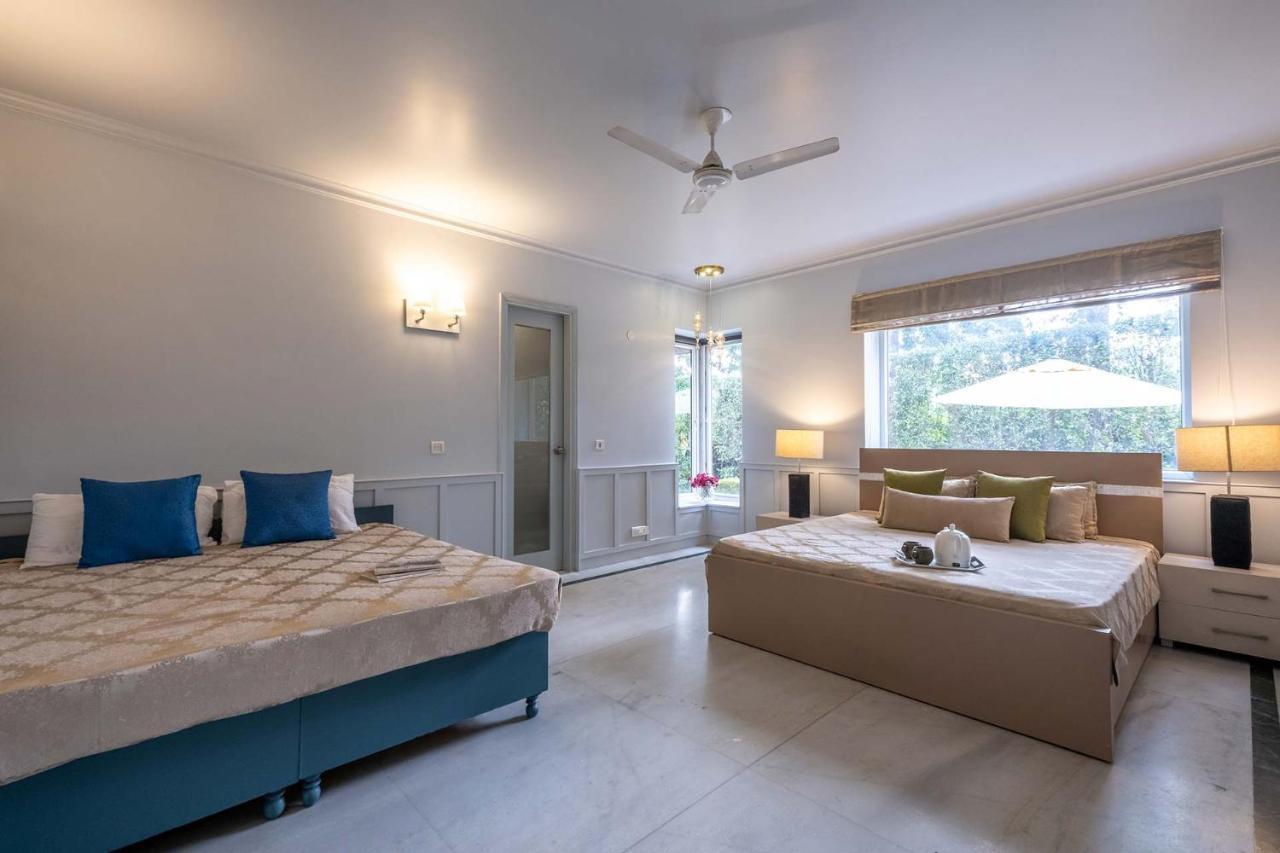 Stayvista At The Banyan Abode With Pool Table, Pet Friendly & Outdoor Pool Manesar Exteriör bild